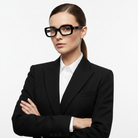 BudgetGlasses Antoinette Black – view 2