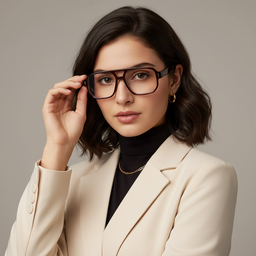 BudgetGlasses Pausini Red – view 3