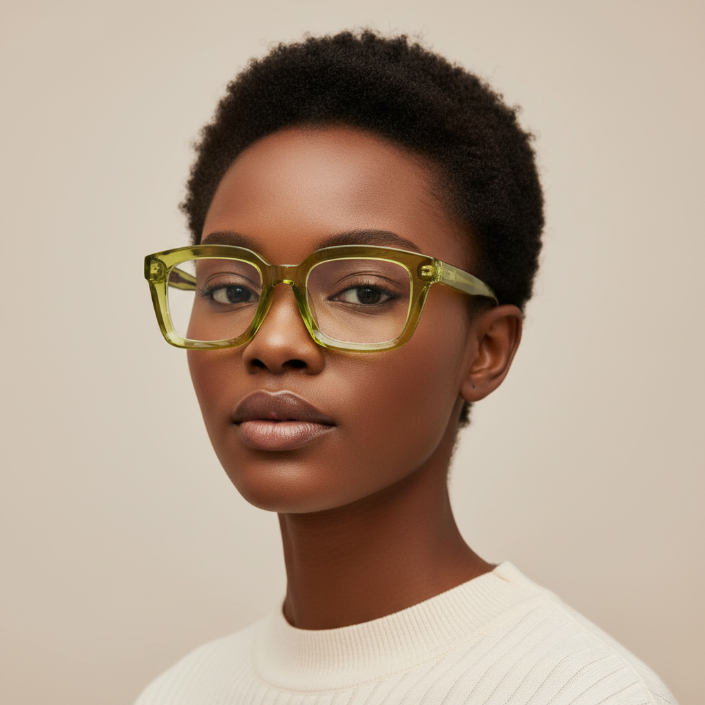 BudgetGlasses Havana Square Glasses – view 3