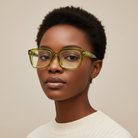 BudgetGlasses Havana Square Glasses – view 3