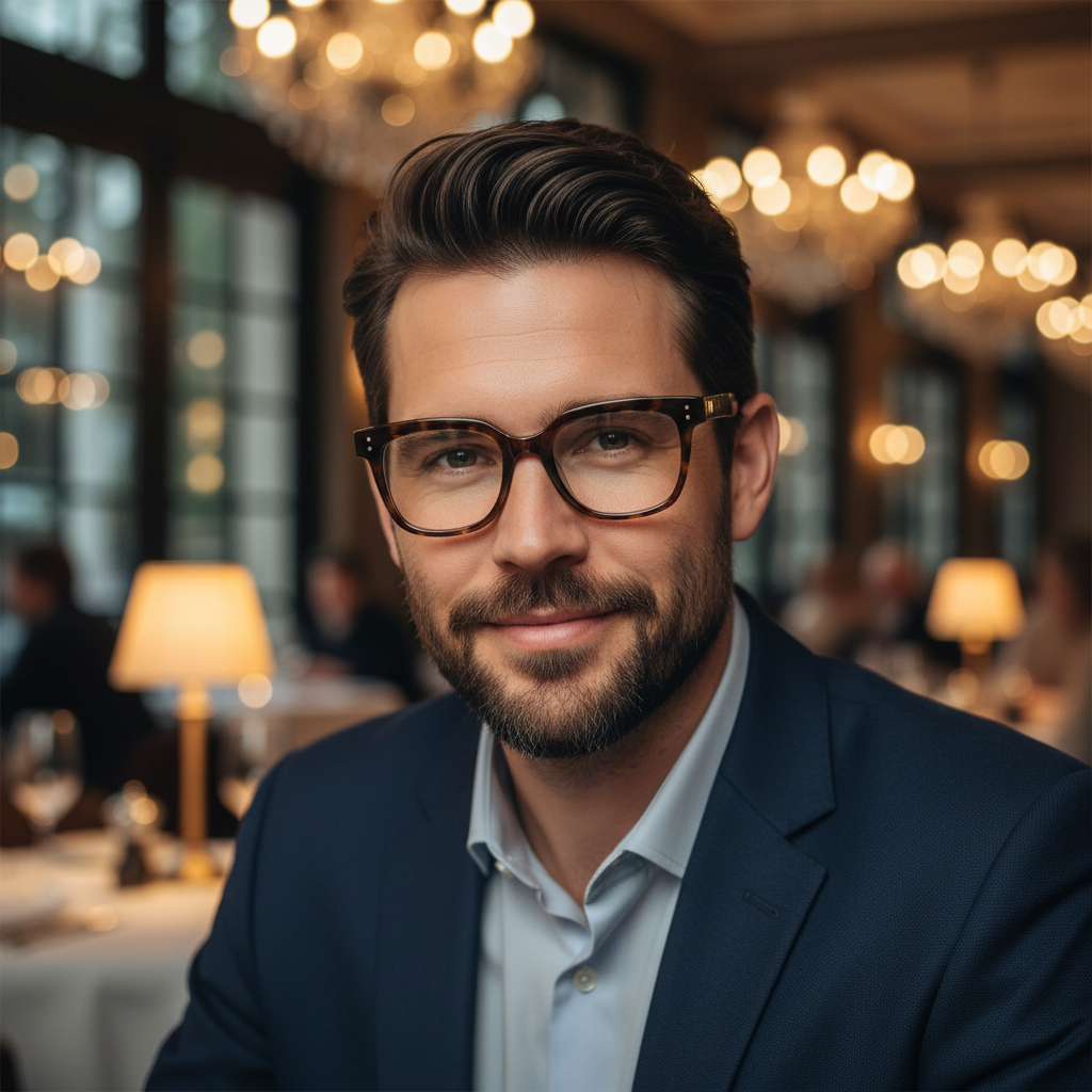 BudgetGlasses Maxime Tortoise – view 3
