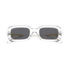Antoinette Clear vintage-inspired prescription sunglasses, front view