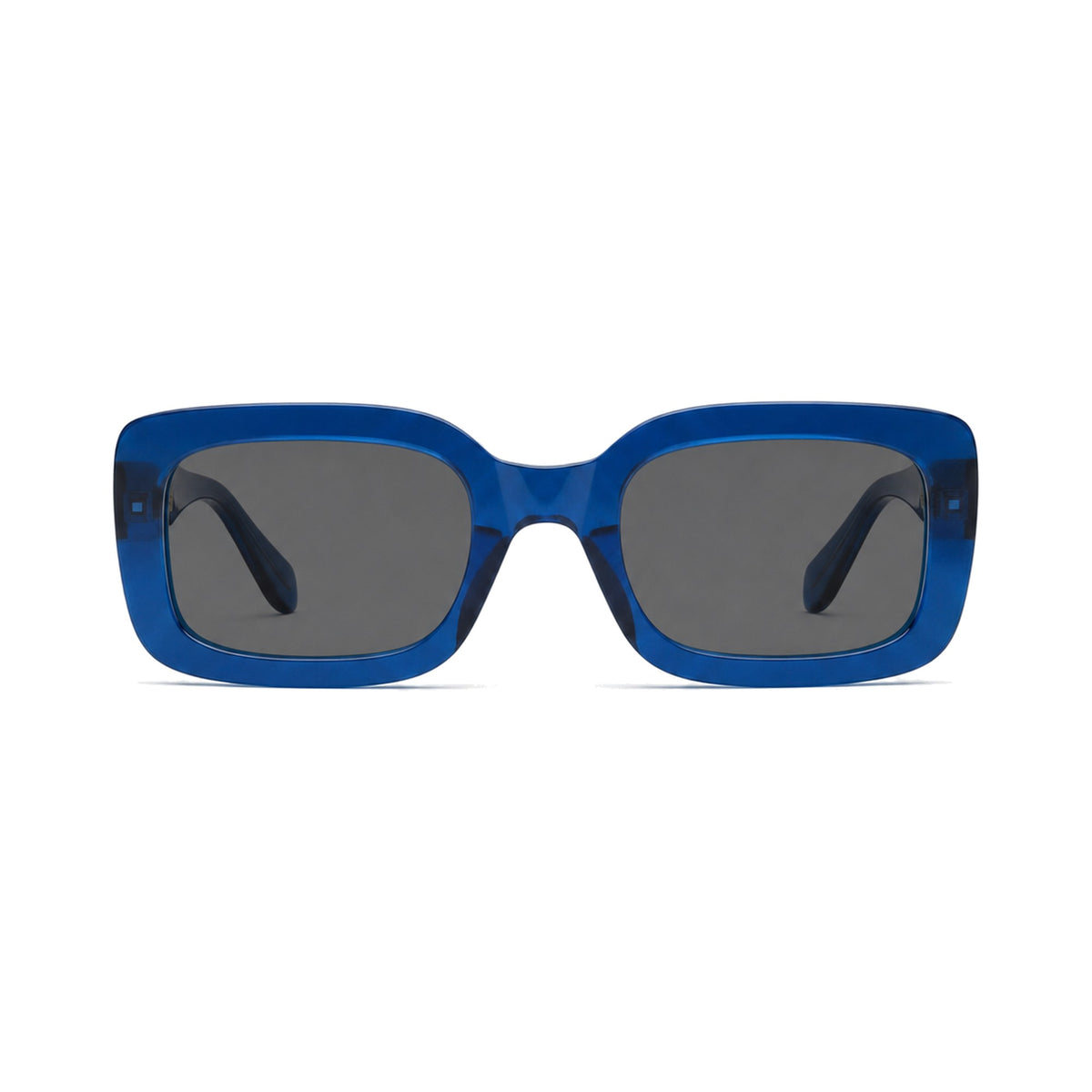 Antoinette Denim Blue Sun eyeglasses front view