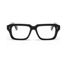 Miami Black rectangle prescription glasses, front view