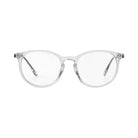 Sorrento Clear Italian-inspired prescription glasses, front view