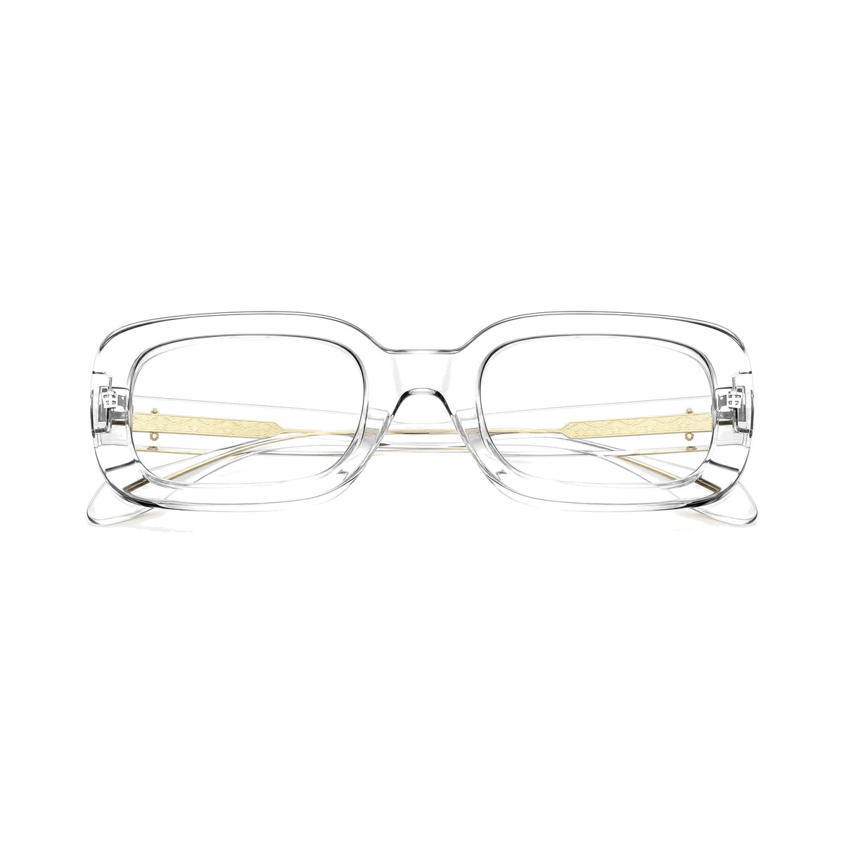 Antoinette Clear eyeglasses front view