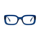 Antoinette Denim Blue vintage-inspired prescription glasses, front view