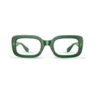 Antoinette Green vintage-inspired prescription glasses, front view