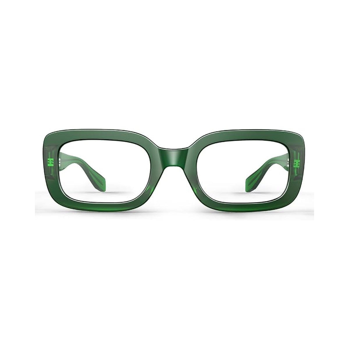 Antoinette Green eyeglasses front view