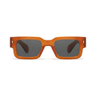Firenze Butterscotch geometric square prescription sunglasses, front view
