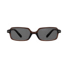 Gaudi Black cat-eye square-oval prescription sunglasses, front view