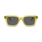 Havana Square Glasses oversized square prescription sunglasses, front view