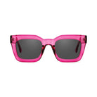 Marseille Pink square prescription sunglasses, front view