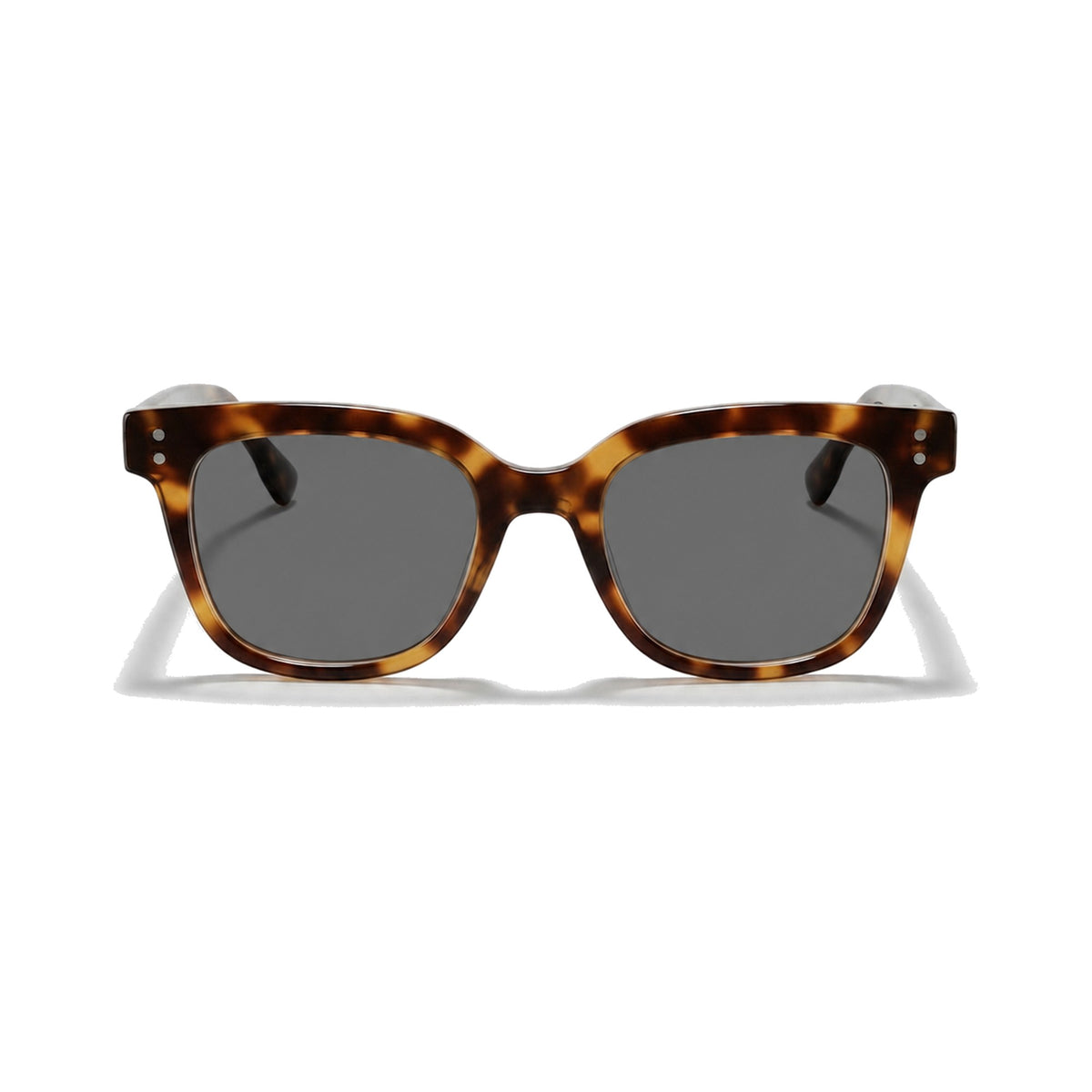 Maxime Tortoise oversized square prescription sunglasses, front view