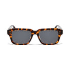Miami Tortoise rectangle prescription sunglasses, front view