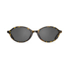 Olivia Tortoise retro oval prescription sunglasses, front view