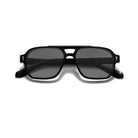 Pausini Black Italian-inspired prescription sunglasses, front view