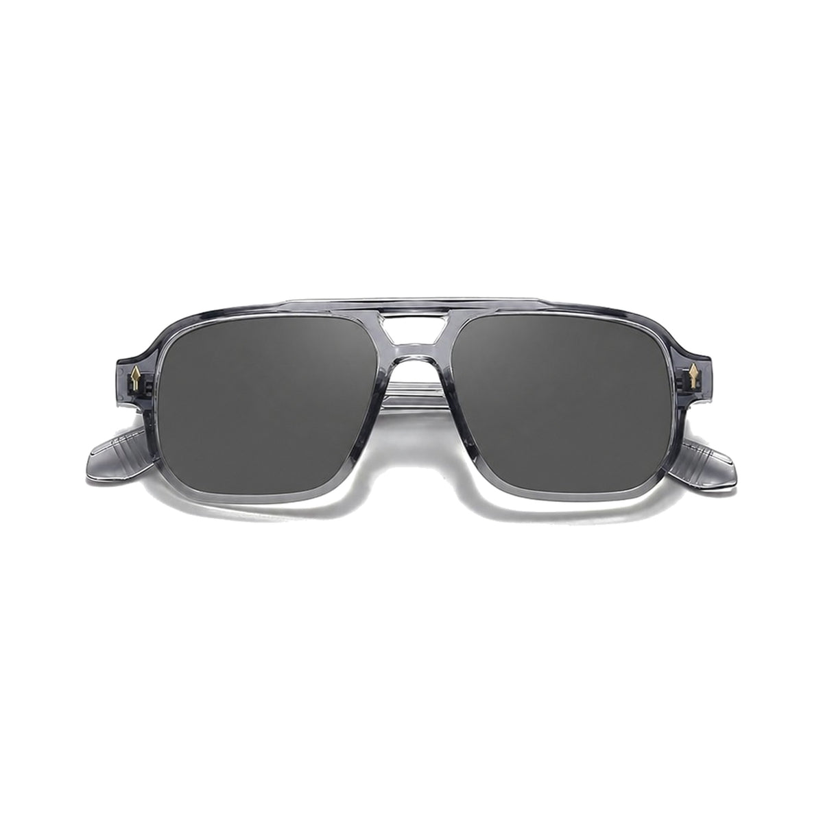Pausini Gray Italian-inspired prescription sunglasses, front view