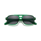Pausini Green Italian-inspired prescription sunglasses, front view