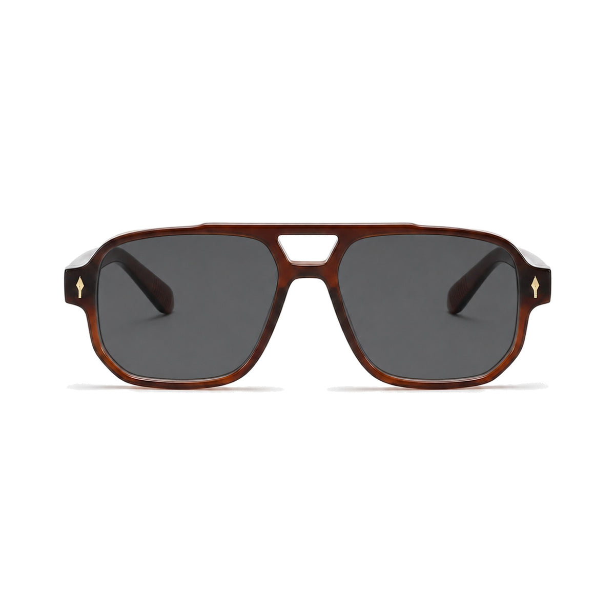 Pausini Red Italian-inspired prescription sunglasses, front view