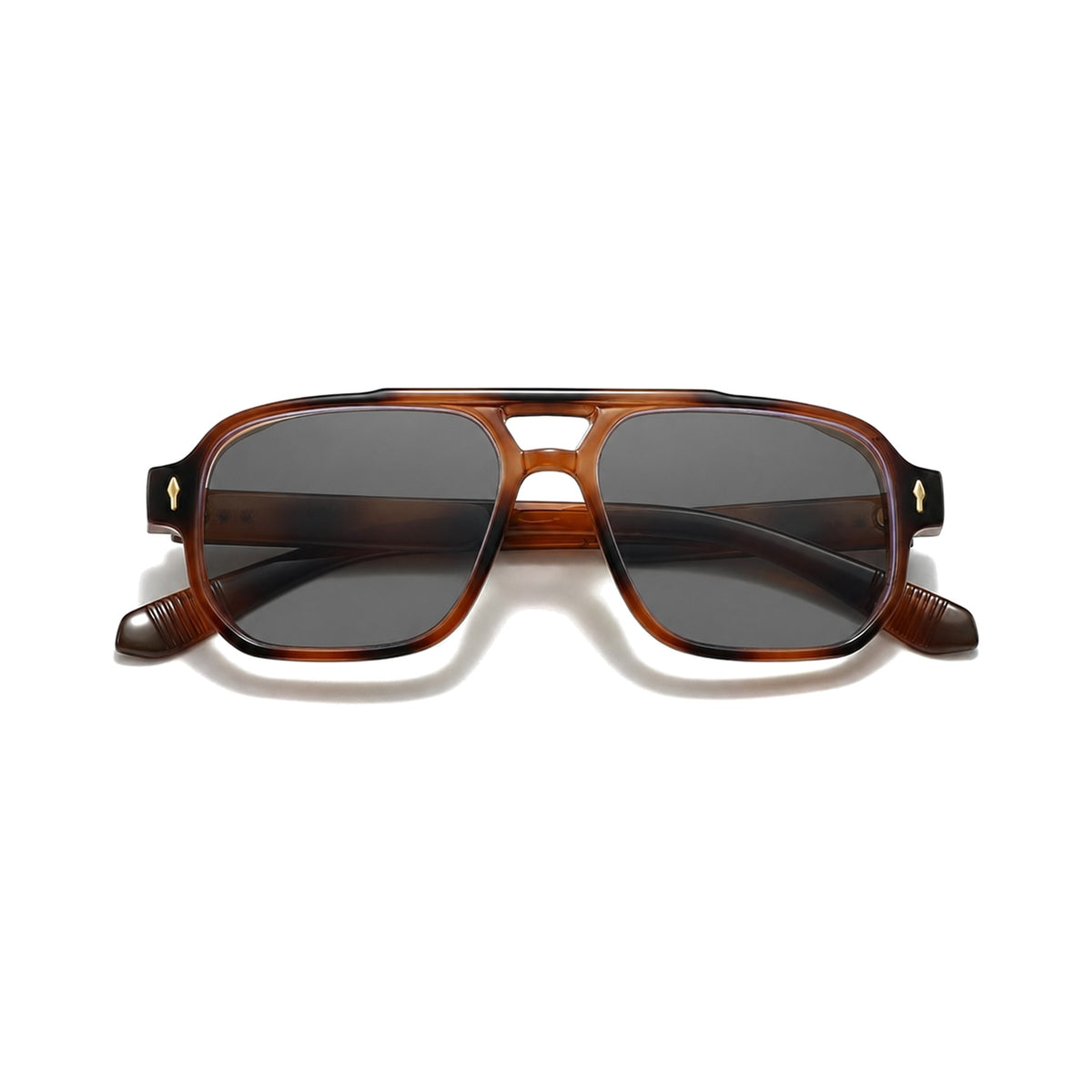 Pausini Tortoise Italian-inspired prescription sunglasses, front view