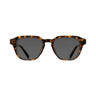 Roma Tortoise square prescription sunglasses, front view