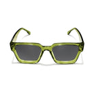 Sprezza Olive Green European-inspired prescription sunglasses, front view