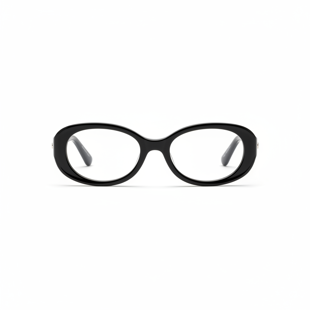 BudgetGlasses Milano Women's Black – view 5
