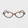 360-degree spinning view of the Olivia Tortoise retro oval prescription glasses