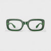 360-degree spinning view of the Antoinette Green vintage-inspired prescription glasses