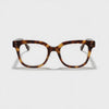 360-degree spinning view of the Maxime Tortoise oversized square prescription glasses